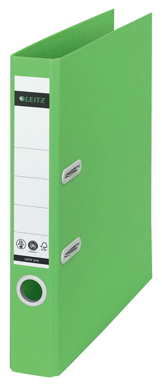 Leitz 180 Recycle Lever Arch File A4 50mm Spine Green 10190055 - NWT FM SOLUTIONS - YOUR CATERING WHOLESALER