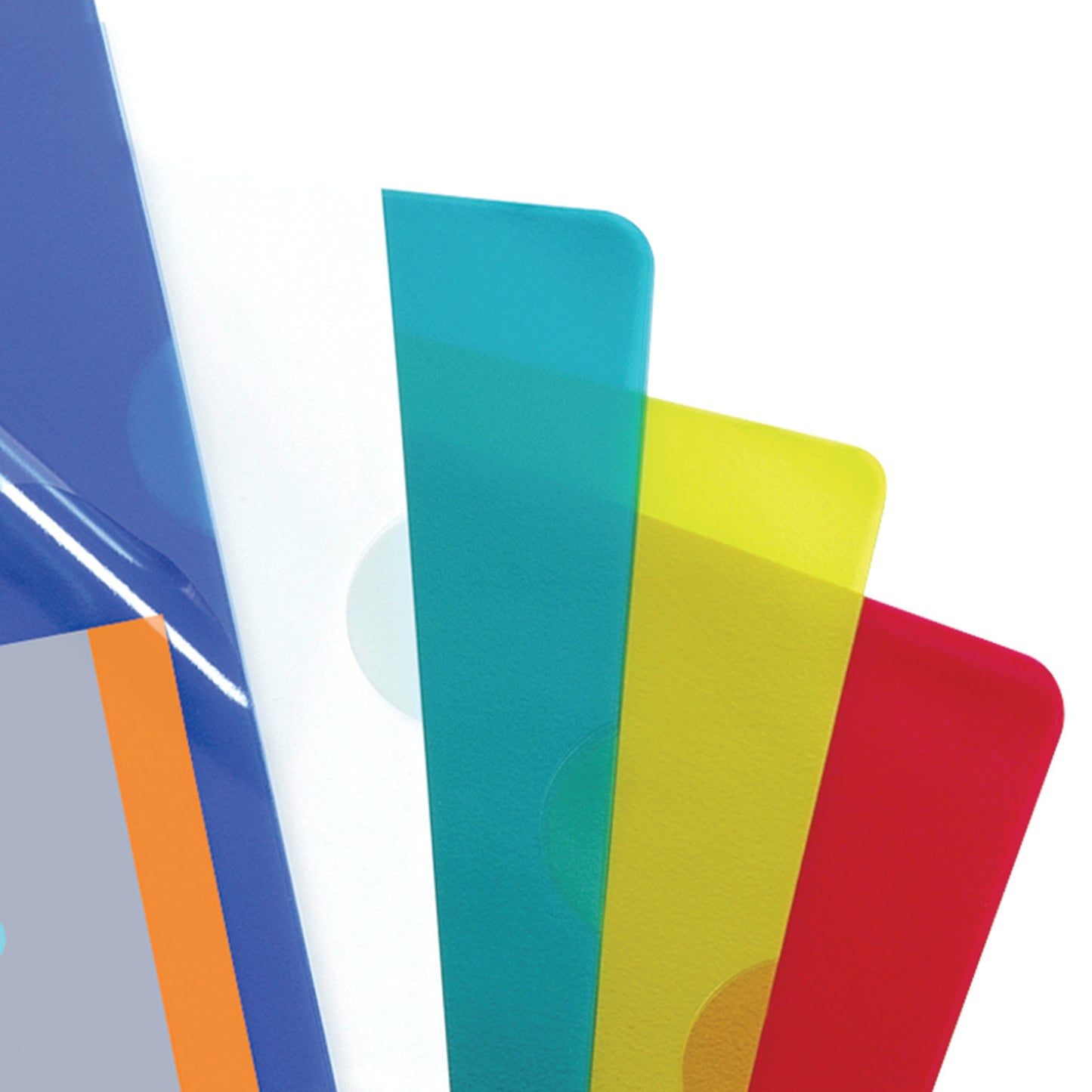 Rexel Nyrex Cut Flush Folder Polypropylene A4 110 Micron Assorted Colours (Pack 25) 12161AS