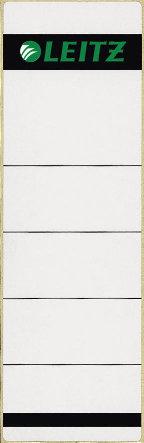 Leitz Self Adhesive Lever Arch File Spine Label 615x192mm Grey (Pack 10) 16420085 - NWT FM SOLUTIONS - YOUR CATERING WHOLESALER