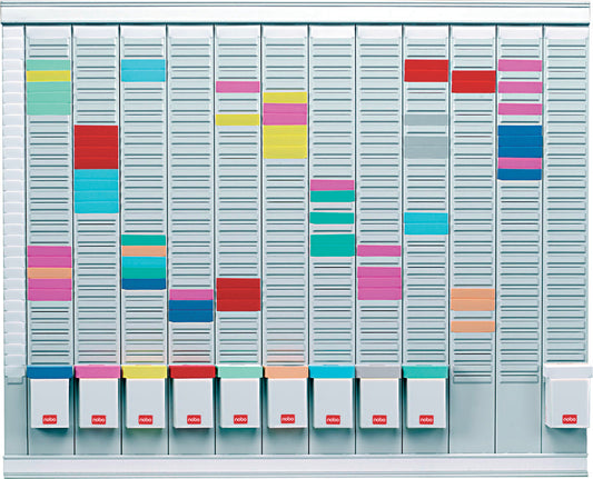 Nobo T-Card 12 Month Planning Kit 32938864 - NWT FM SOLUTIONS - YOUR CATERING WHOLESALER