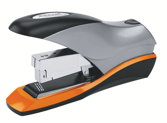 Rexel Optima 70 Heavy Duty Stapler 70 Sheet Silver/Orange/Black 2102359 - NWT FM SOLUTIONS - YOUR CATERING WHOLESALER