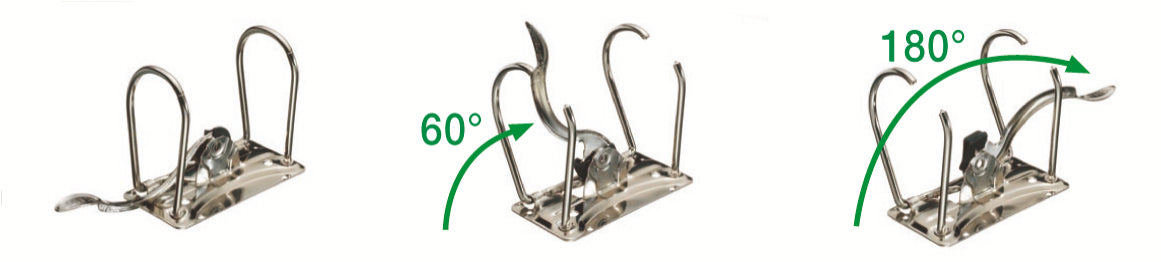 Leitz 180 Lever Arch File Polypropylene A4 52mm Spine Width Grey (Pack 10)) 10151085