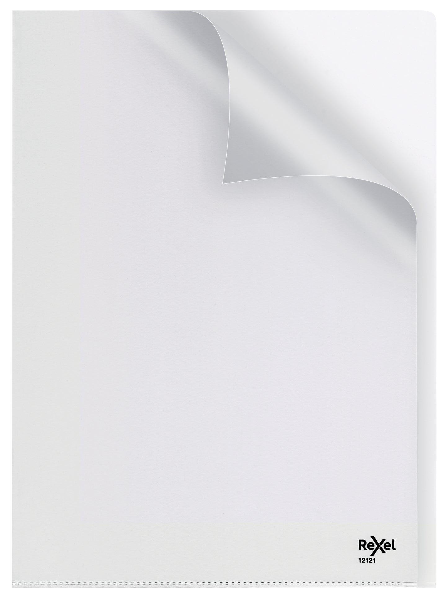 Rexel Nyrex Cut Back Folder Polypropylene A4 120 Micron Clear (Pack 25) 12121