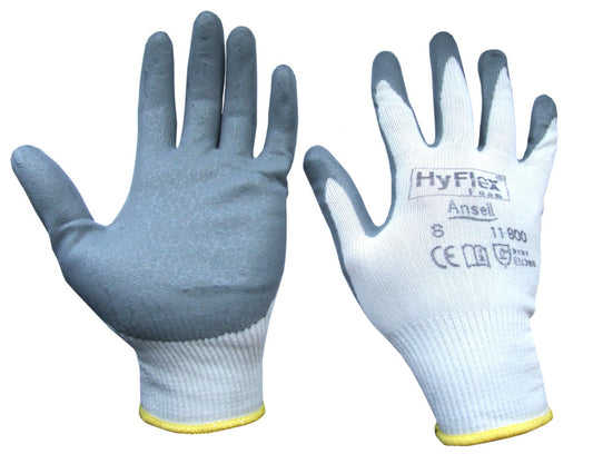 Ansell Hyflex Grey Foam XXL Gloves (Pair) 11-800 - NWT FM SOLUTIONS - YOUR CATERING WHOLESALER