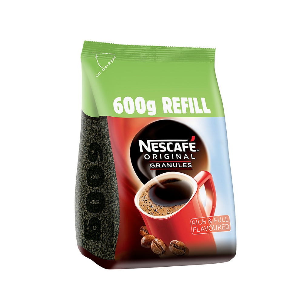 Nescafe Original Refill Pack 600g - NWT FM SOLUTIONS - YOUR CATERING WHOLESALER