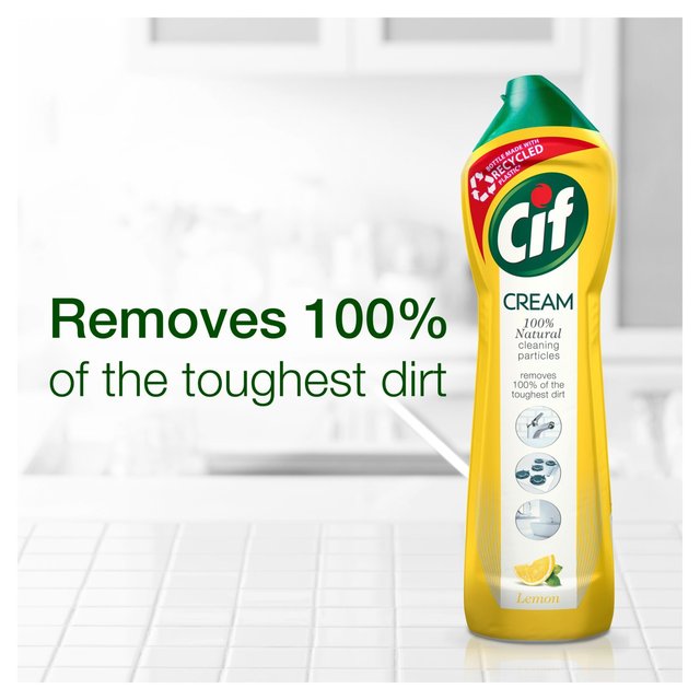 Cif Cream Cleanser Lemon 500ml