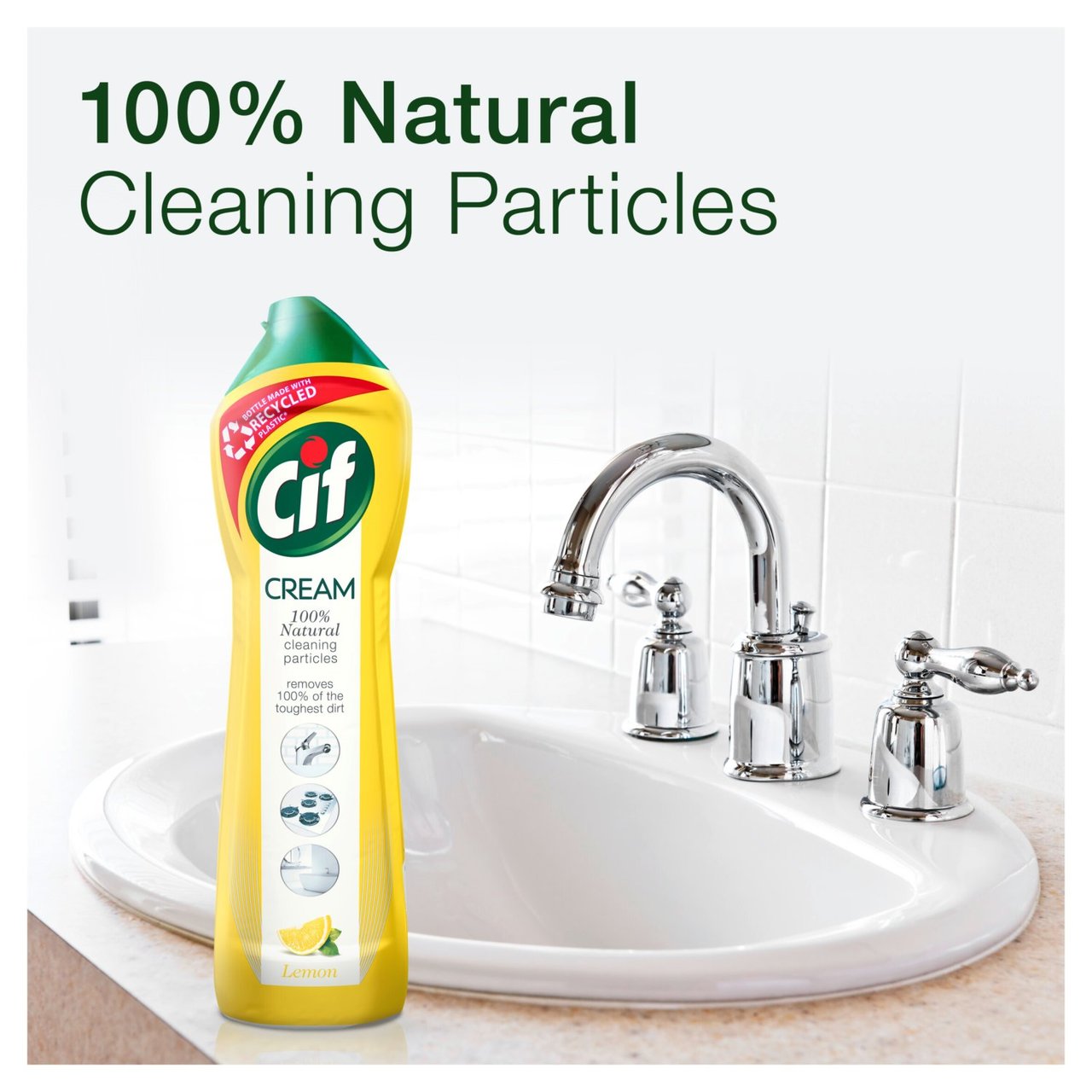 Cif Cream Cleanser Lemon 500ml