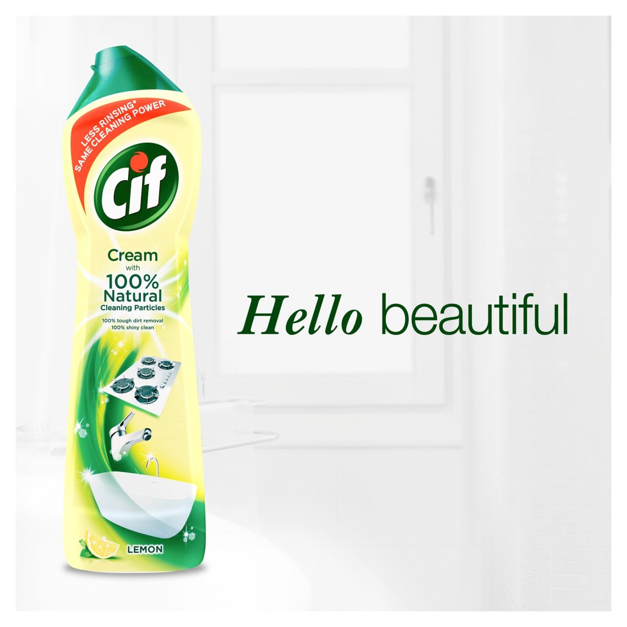Cif Cream Cleanser Lemon 500ml