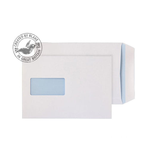 Purely Everyday C5 White Windowed Press Seal Envelopes 500's - NWT FM SOLUTIONS - YOUR CATERING WHOLESALER