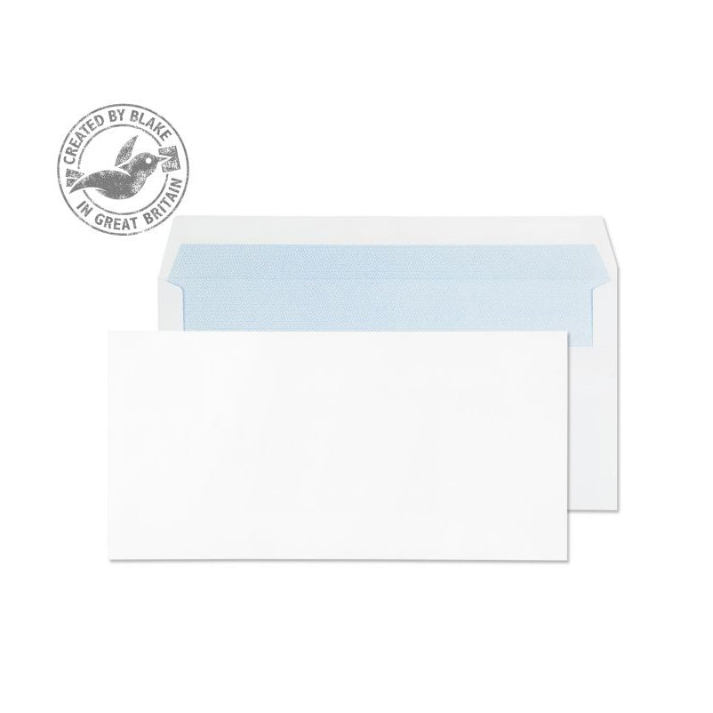 Purely Everyday DL White Press Seal Envelopes 1000's - NWT FM SOLUTIONS - YOUR CATERING WHOLESALER
