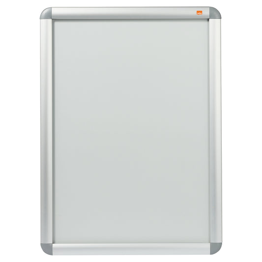 Nobo Clip Down Frame A2 Aluminium Frame Plastic Front Silver/Grey 1902212 - NWT FM SOLUTIONS - YOUR CATERING WHOLESALER