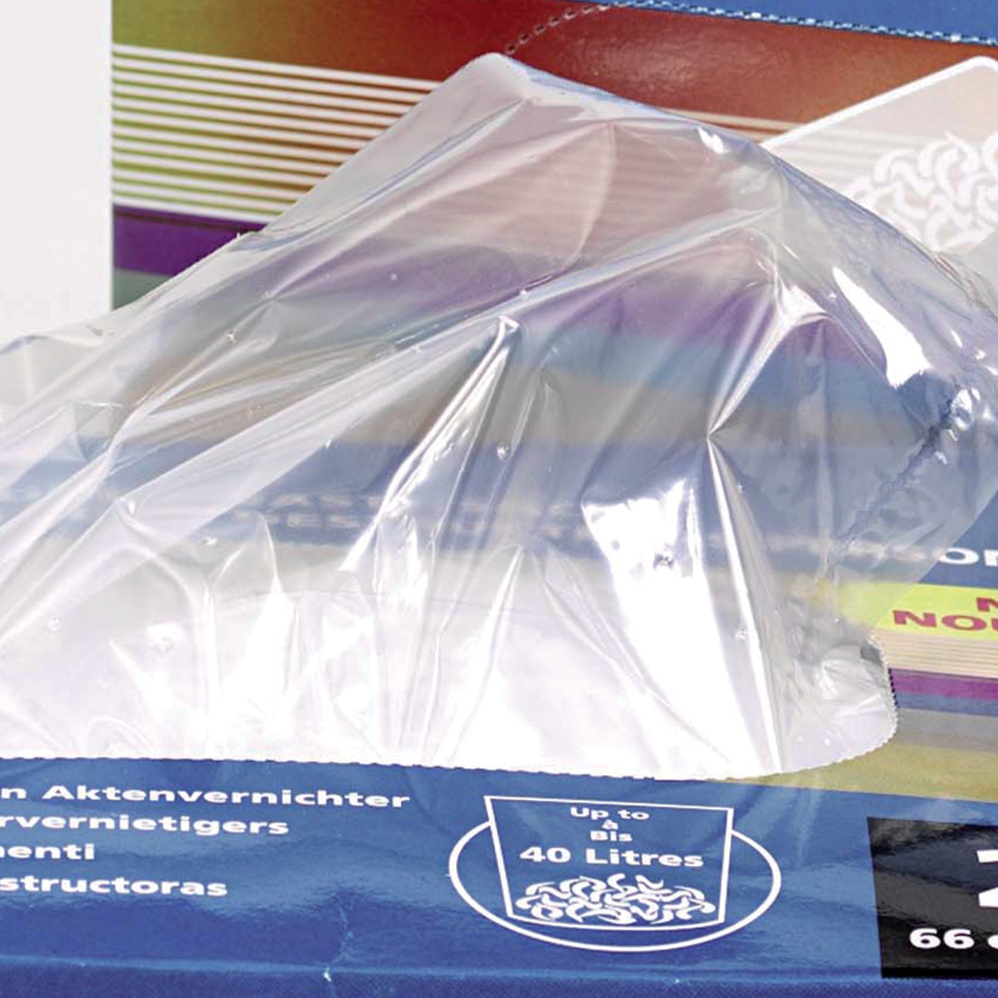 Rexel Shredder Waste Bag 175 Litre Clear (Pack 100) 40095