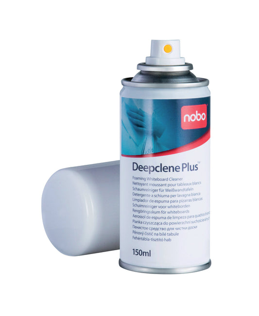 Nobo Deepclene Plus Whiteboard Cleaner Foam 150ml 34538408 - NWT FM SOLUTIONS - YOUR CATERING WHOLESALER