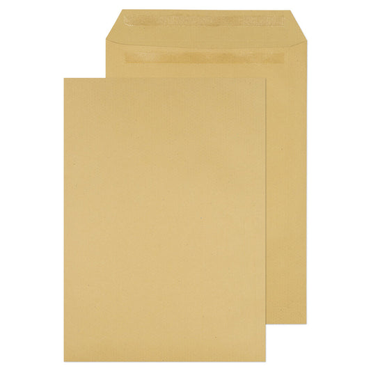 ValueX Pocket Envelope C4 Self Seal Plain 115gsm 80% Recycled Manilla (Pack 250) - 13888 - NWT FM SOLUTIONS - YOUR CATERING WHOLESALER
