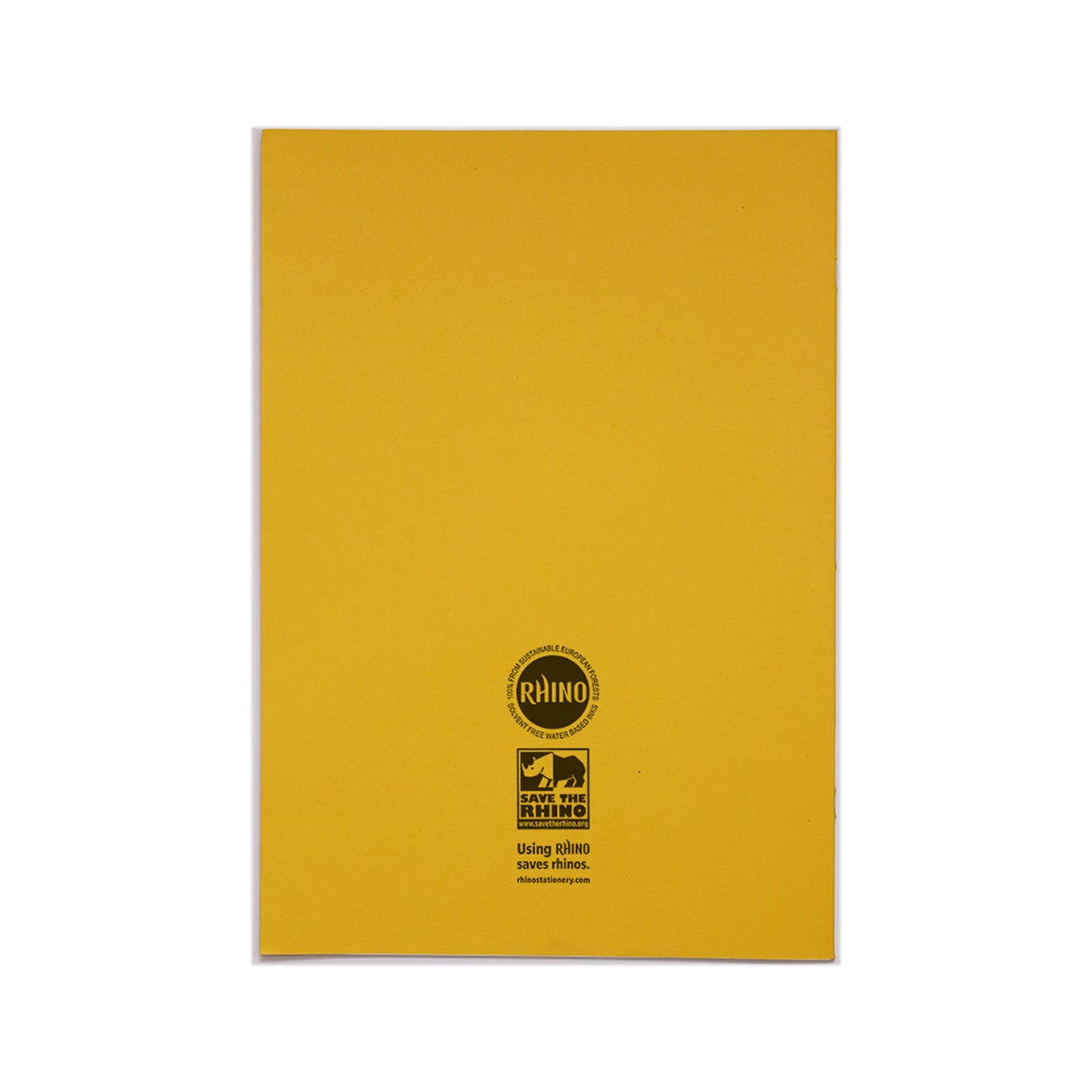 Rhino A4 Plus Exercise Book Yellow Ruled 80 page (Pack 50) VDU080-243