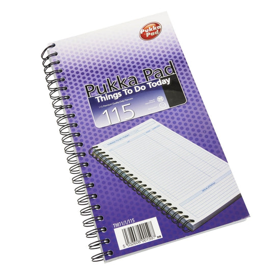 Pukka Things To Do Today Pad 80gsm 115 Sheets - NWT FM SOLUTIONS - YOUR CATERING WHOLESALER