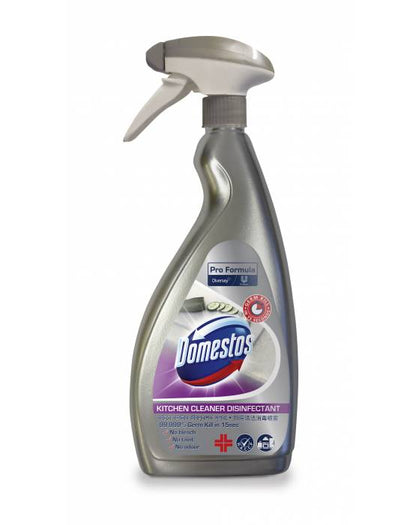 Domestos Pro Kitchen Cleaner Disinfectant Spray 750ml