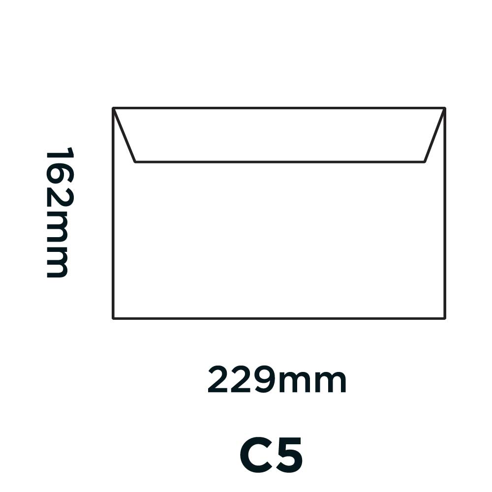 Blake Purely Environmental Wallet Envelope C5 Self Seal Plain 90gsm White (Pack 500) - RN024