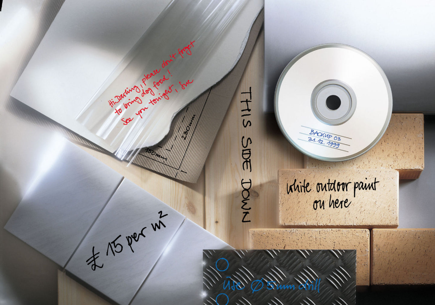 STABILO Write-4-All Super Fine Permanent Marker 0.4mm Line Black (Pack 10) - 166/46