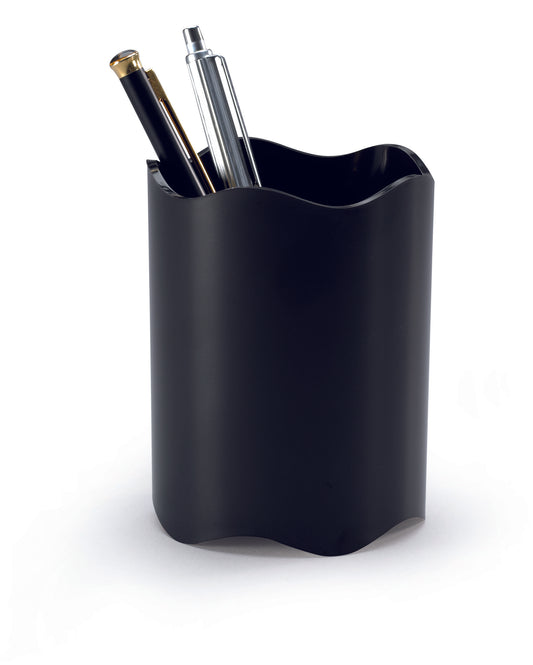 Durable Vivid Pen Pot Plastic Black - 1701235060 - NWT FM SOLUTIONS - YOUR CATERING WHOLESALER