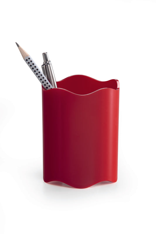 Durable Vivid Trend Pen Pot Plastic Red - 1701235080 - NWT FM SOLUTIONS - YOUR CATERING WHOLESALER