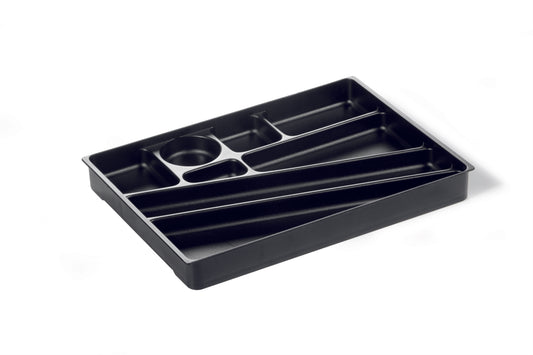 Durable Idealbox Desk Drawer Organiser Tray Black - 1712004058 - NWT FM SOLUTIONS - YOUR CATERING WHOLESALER