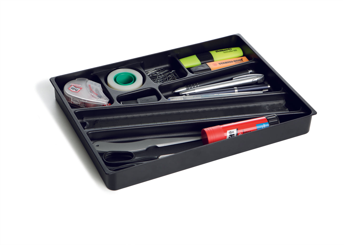Durable Idealbox Desk Drawer Organiser Tray Black - 1712004058