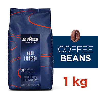 Lavazza Gran Espresso Coffee Beans 1kg - NWT FM SOLUTIONS - YOUR CATERING WHOLESALER
