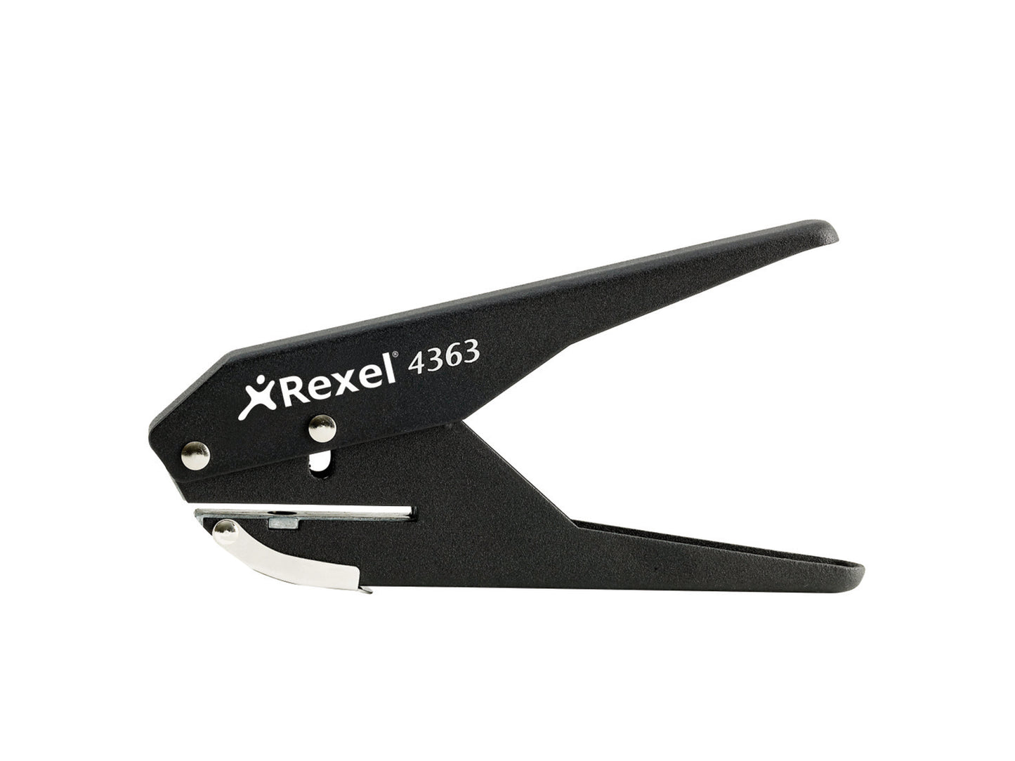 Rexel S120 1 Hole Punch Metal 20 Sheet Black 20120041