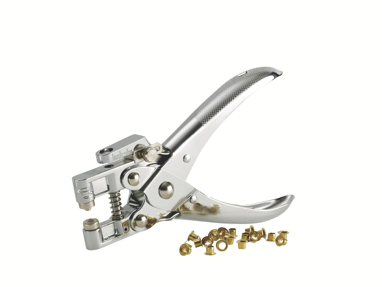 Rexel 950 Eyeletter and Punch Metal 13mm Depth Chrome 20220049