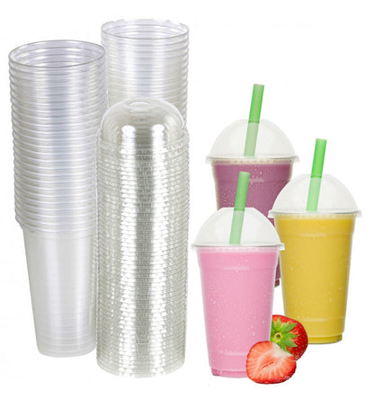Belgravia 10oz Plastic Smoothie Cups 50's