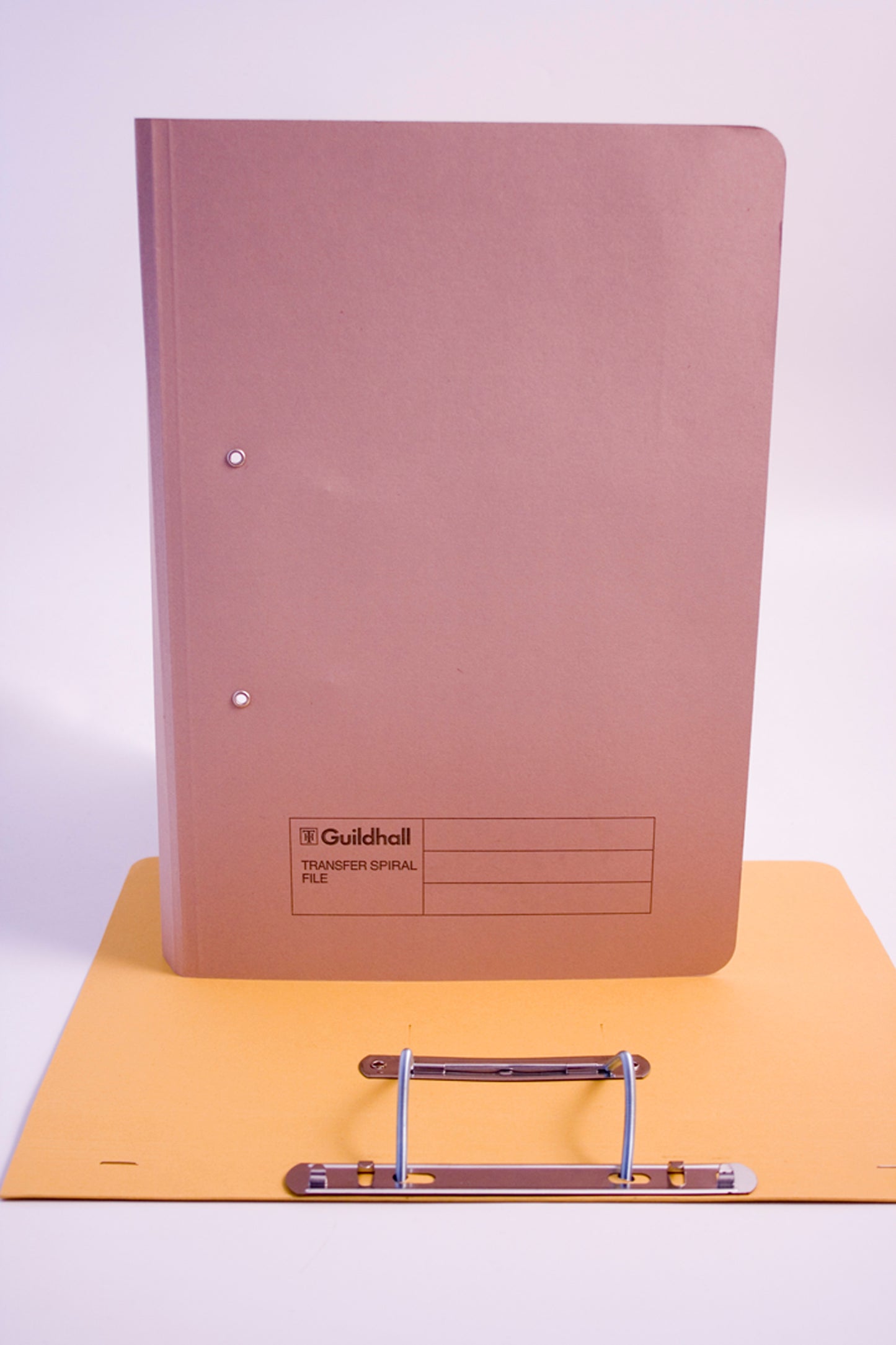Guildhall Spring Transfer File Manilla Foolscap 420gsm Buff (Pack 25) - 211/7001Z - NWT FM SOLUTIONS - YOUR CATERING WHOLESALER