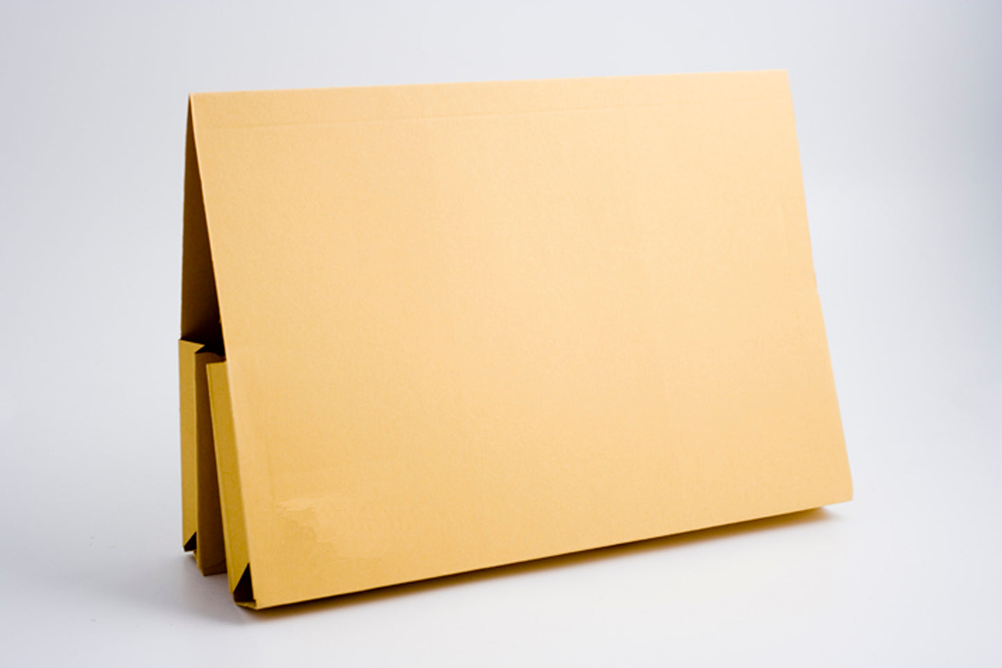 Guildhall Double Pocket Legal Wallet Manilla Foolscap 315gsm Yellow (Pack 25) - 214-YLWZ - NWT FM SOLUTIONS - YOUR CATERING WHOLESALER