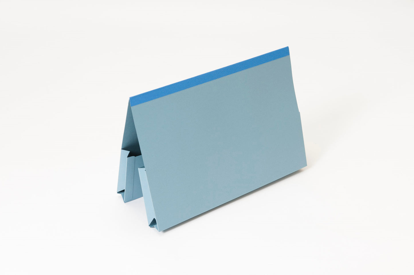 Guildhall Double Pocket Legal Wallet Manilla Foolscap 315gsm Blue (Pack 25) - 218-BLUZ
