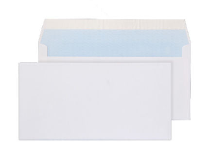 Blake Purely Everyday Wallet Envelope DL Peel and Seal Plain 100gsm White (Pack 50) - 23882/50 PR - NWT FM SOLUTIONS - YOUR CATERING WHOLESALER