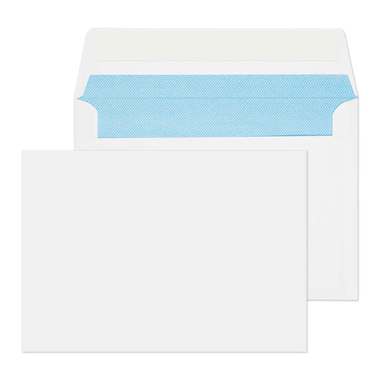 Blake Purely Everyday Wallet Envelope C6 Peel and Seal Plain 120gsm Ultra White (Pack 500) - 24882PS - NWT FM SOLUTIONS - YOUR CATERING WHOLESALER