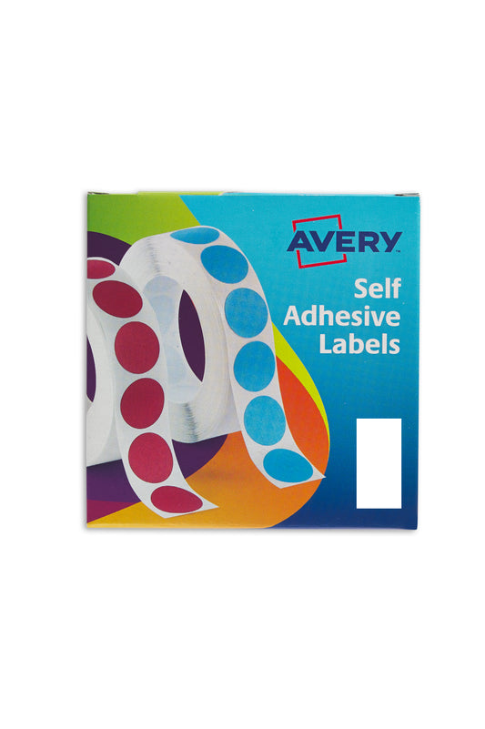 Avery Labels in Dispenser Rectangular 25x50mm White (Pack 400 Labels) 24-426 - NWT FM SOLUTIONS - YOUR CATERING WHOLESALER