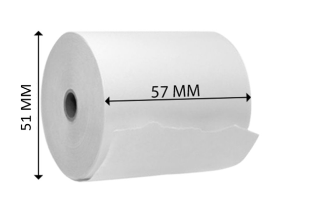 Roll-X Thermal Till Rolls BPA Free (57mm x 51mm) 20's