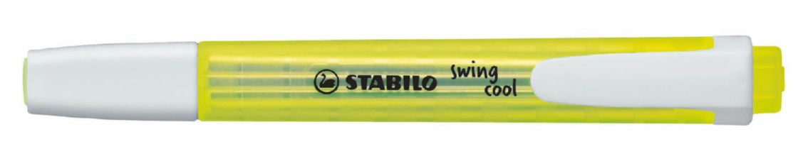 STABILO swing cool Highlighter Chisel Tip 1-4mm Line Yellow (Pack 10) - 275/24