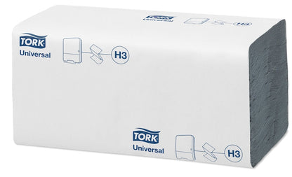 Tork Universal Singlefold Hand Towel H3 White 2 Ply Pack 4500's {290153}