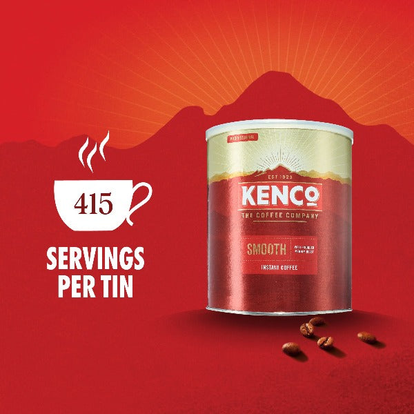 Kenco Smooth Instant Coffee 750g Tin