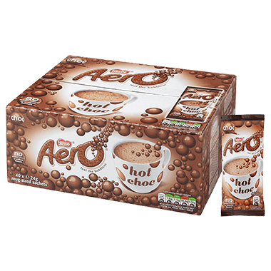 Aero Chocolate Sachets 40's - NWT FM SOLUTIONS - YOUR CATERING WHOLESALER