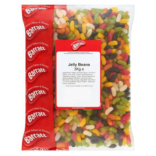 Barratt Jelly Beans 3kg Bag - NWT FM SOLUTIONS - YOUR CATERING WHOLESALER