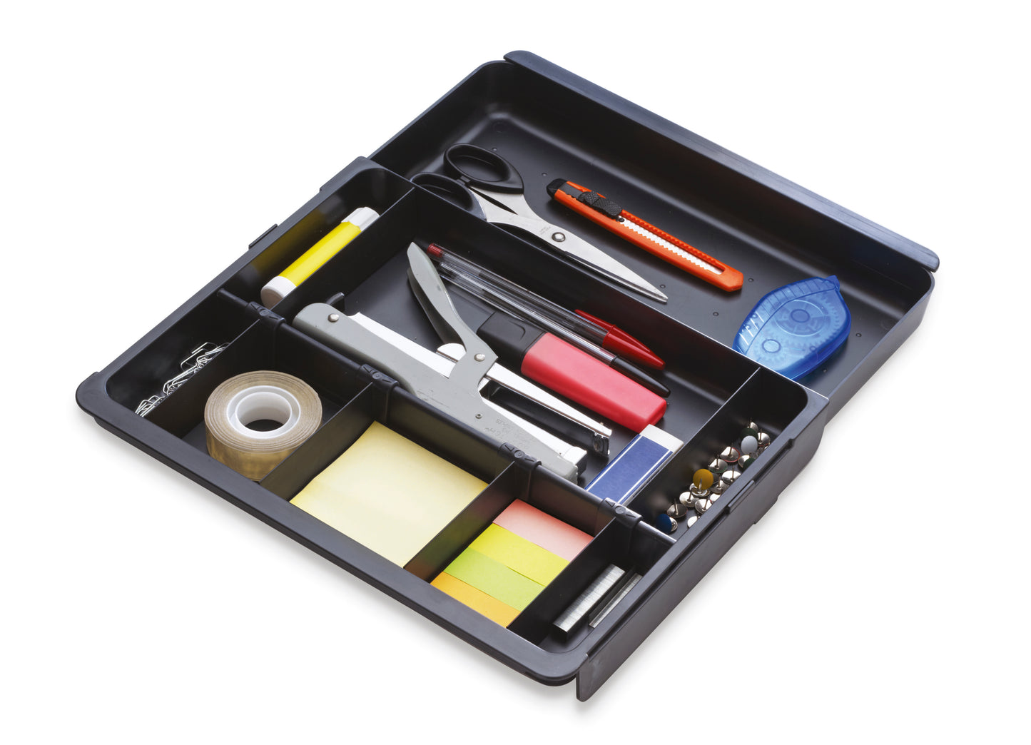 Exacompta ECOBlack Drawer Organiser Black - 316014D - NWT FM SOLUTIONS - YOUR CATERING WHOLESALER