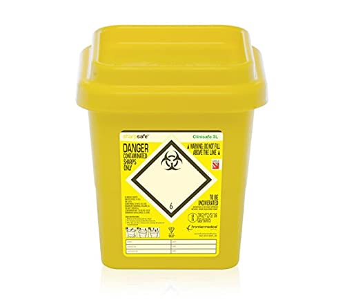 Sharp Safe Container By Clinisafe 3 Litre
