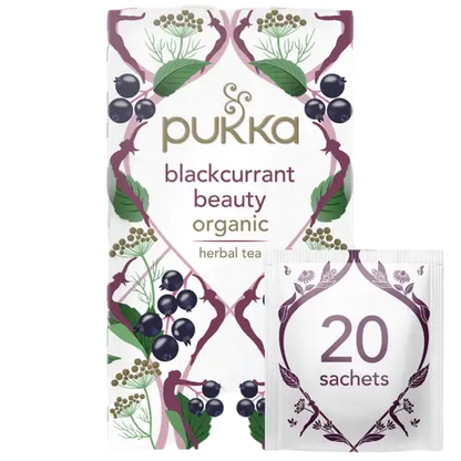 Pukka Tea Blackcurrant Beauty Envelopes 20's