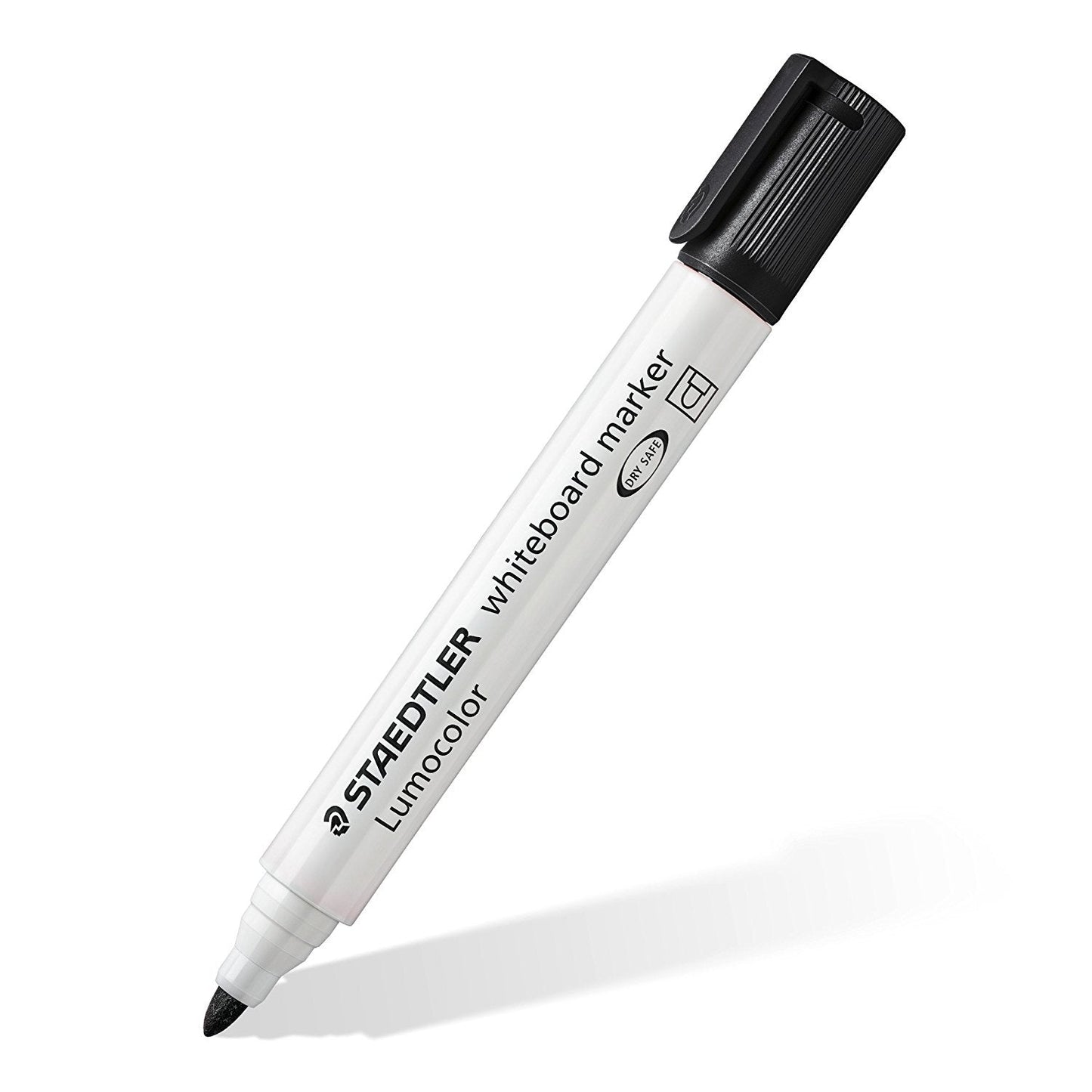 Staedtler Lumocolor Black Bullet Tip Whiteboard Markers 10's - NWT FM SOLUTIONS - YOUR CATERING WHOLESALER