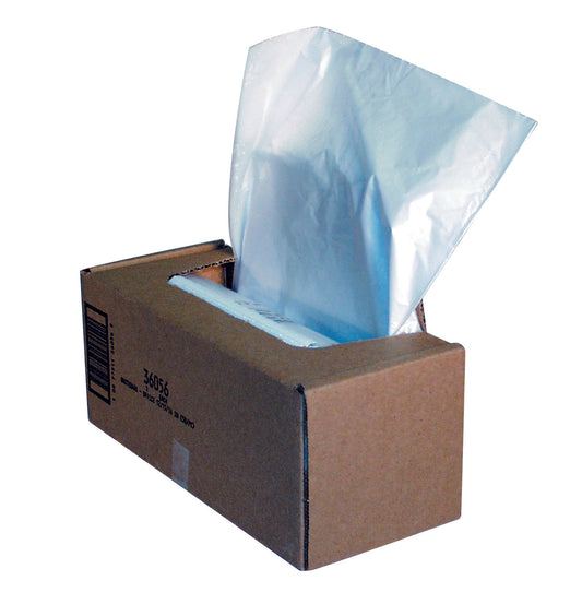 Fellowes Shredder Waste Bag 75-85 Litre Clear (Pack 50) 36056 - NWT FM SOLUTIONS - YOUR CATERING WHOLESALER