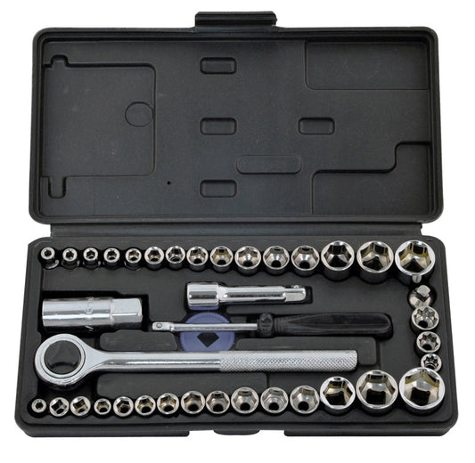 Rolson 40 Piece Socket Set - NWT FM SOLUTIONS - YOUR CATERING WHOLESALER