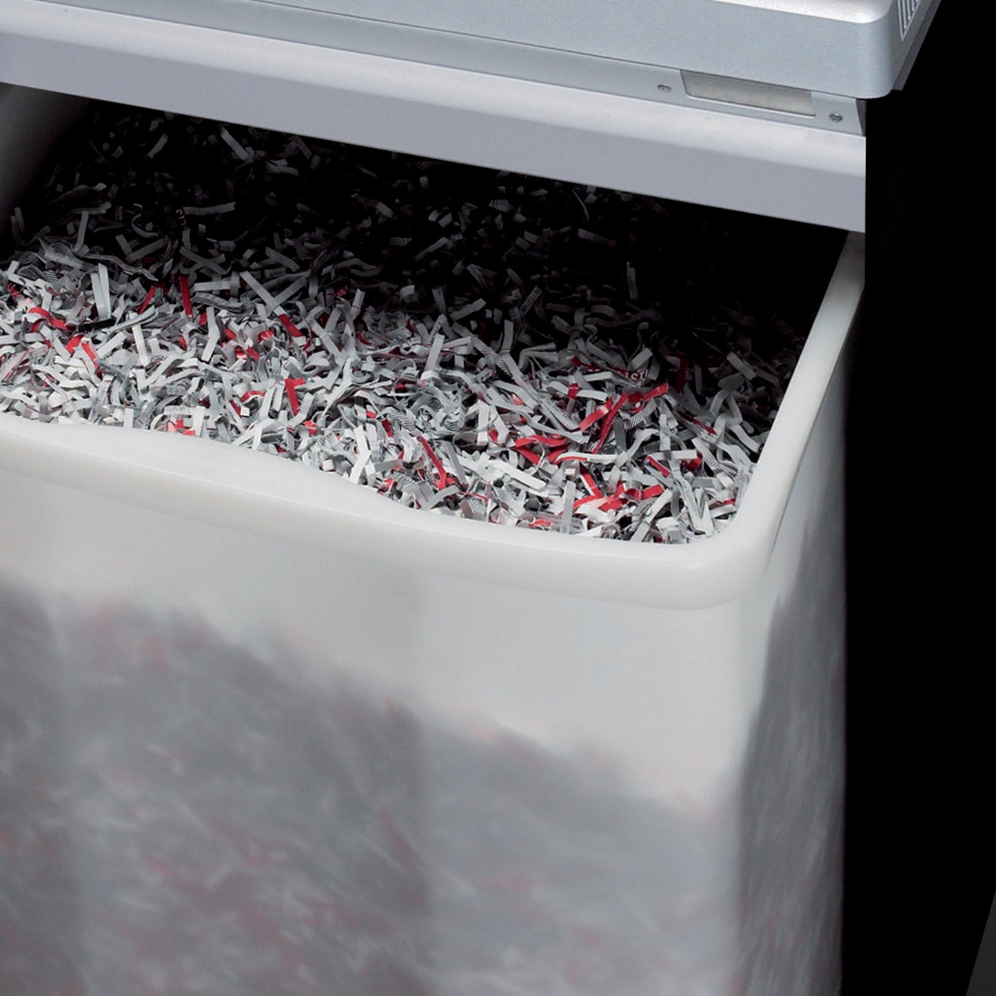 Rexel Wide Entry RLWX25 Cross Cut Shredder 175 Litre 26 Sheet Black/Silver 2103025